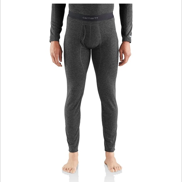 Carhartt Gray Thermal Pants with Elastic Waistband - Picture 1 of 3